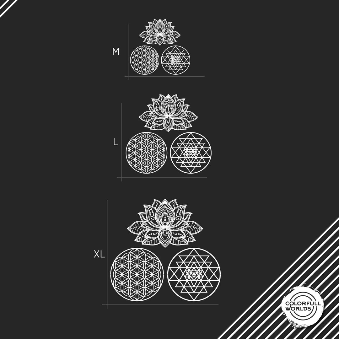 mandala-sri-yantra-yasam-cicegi-3lu-set-metal-duvar-sanati-zamansiz-guzellik-ve-modern-sanatcilik-colorfullworlds