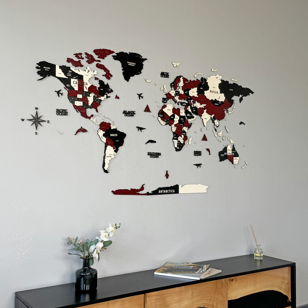 modern-sanat-eseri-3d-ahsap-dunya-haritasi-bordo-krem-siyah-tonlar-colorfullworldstr
