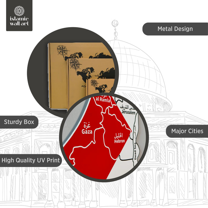 filistin-duvar-haritasi-filistin-bayrak-renkleri-metal-duvar-haritasi-cok-renkli-metal-harita-duvar-dekorlari-colorfullworldstr