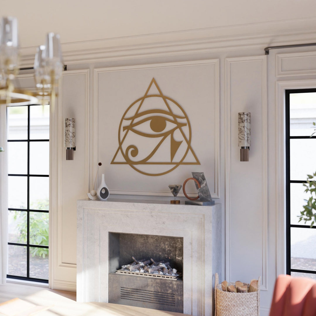 horusun-gozu-altin-metal-tablo-modern-duvar-dekoru-colorfullworldstr