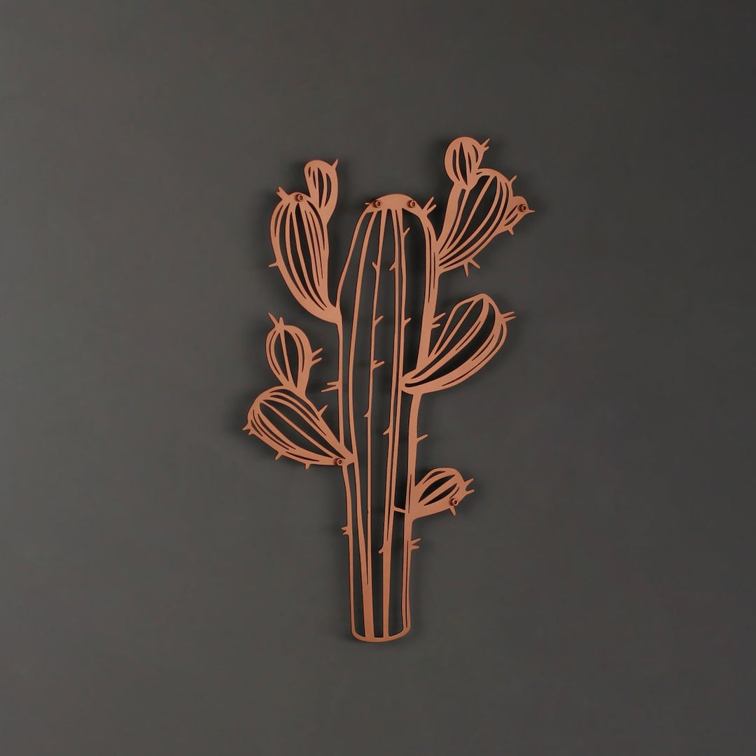 kaktüs-metal-duvar-sanatı-ücretsiz-nakliye