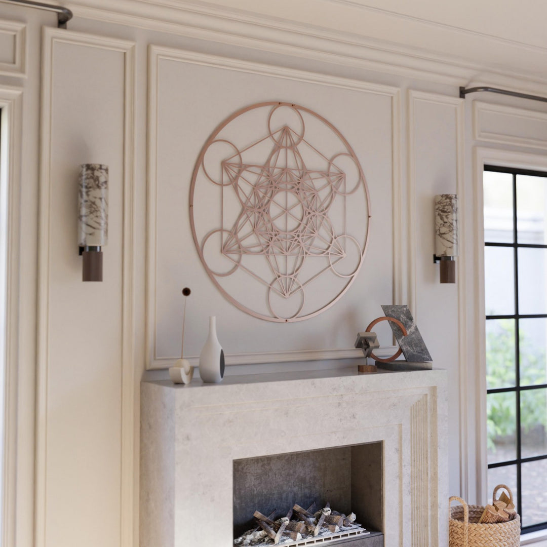 metatron-kupu-bakir-metal-tablo-modern-geometrik-duvar-dekorasyonu-colorfullworldstr