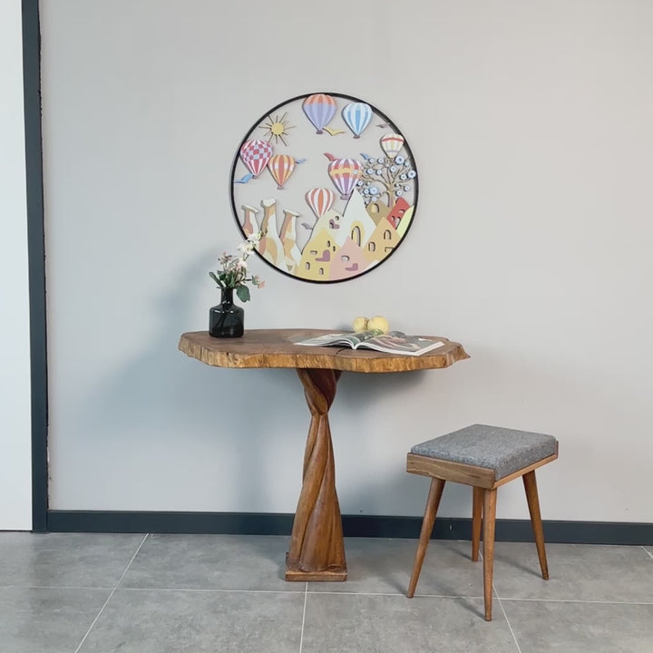 Kapadokya Temalı Duvar Tablosu – Metal Dekoratif