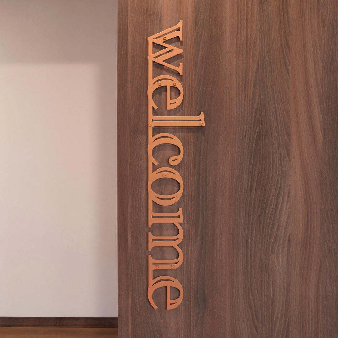 welcome-yazisi-bakir-metal-duvar-susu-modern-tasarım-colorfullworldstr