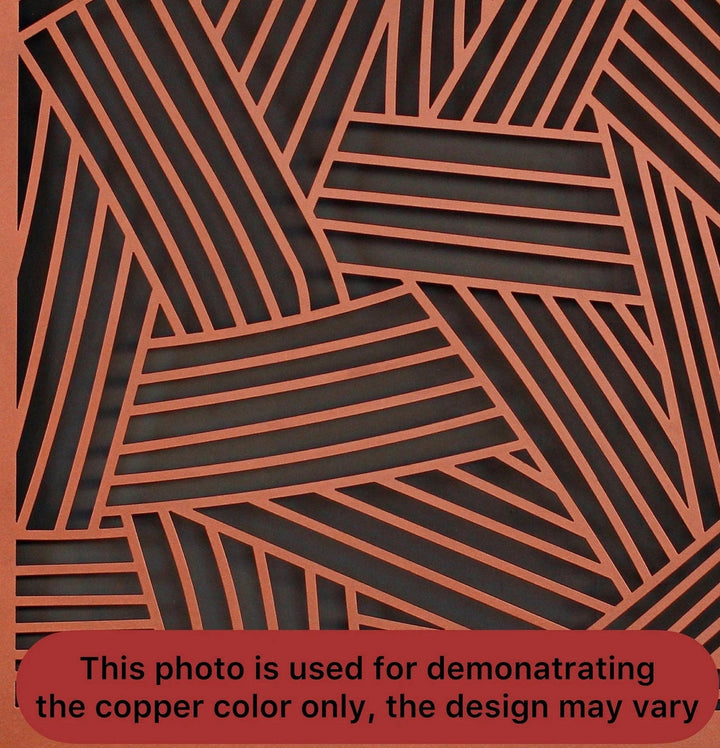 Hayat Ağacı Tasarımlı Duvar Saati - Metal Saat