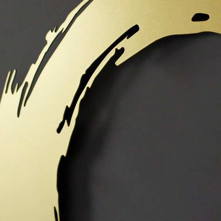 Hayat Ağacı Tasarımlı Duvar Saati - Metal Saat