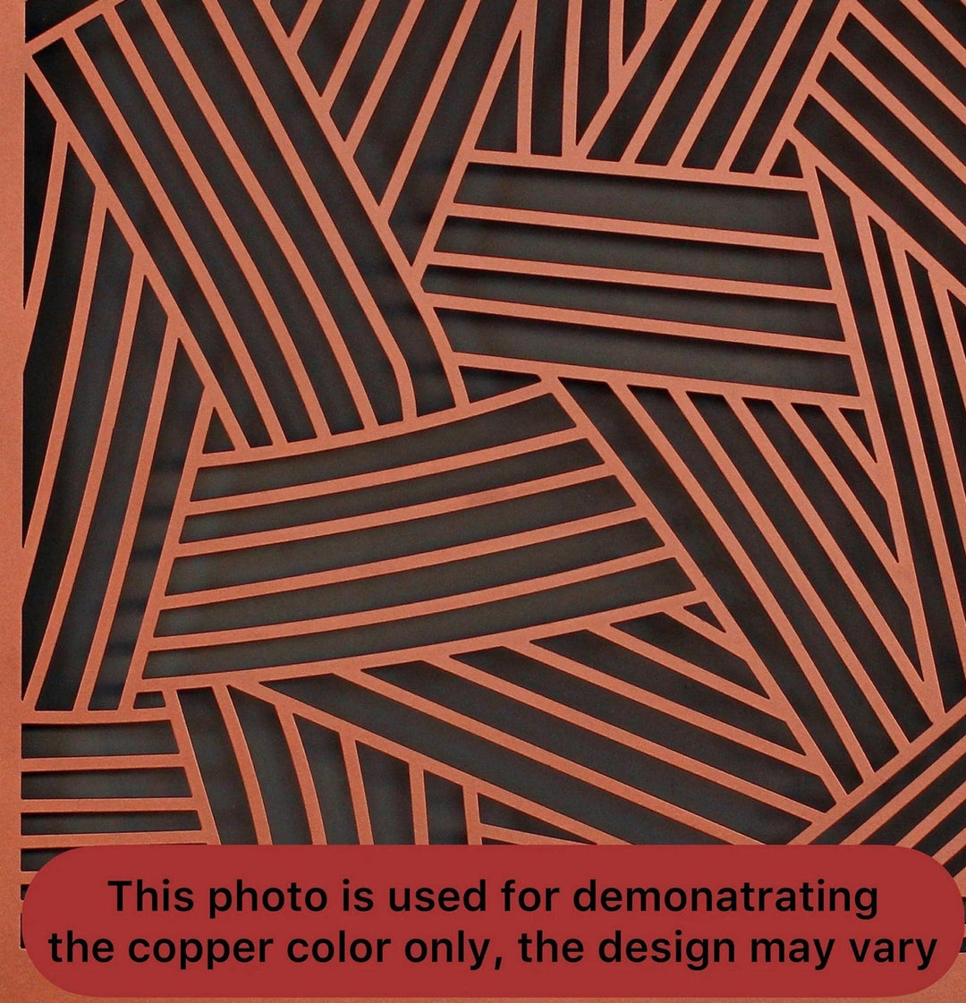 Bambu Ağacı Duvar Tablosu - Metal Dekoratif