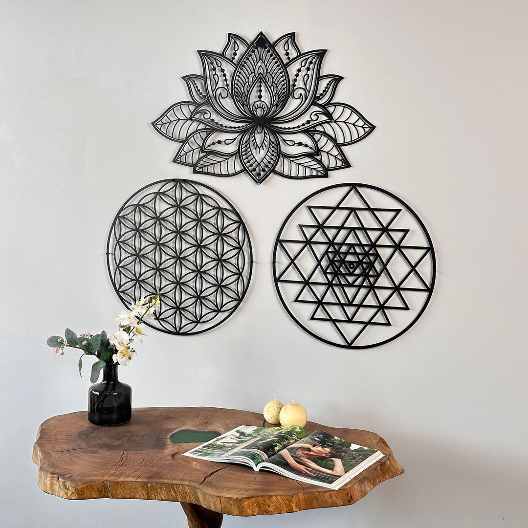 mandala-sri-yantra-yasam-cicegi-3lu-set-metal-duvar-dekoru-sanatsal-ifade-ve-estetik-tasarim-colorfullworlds