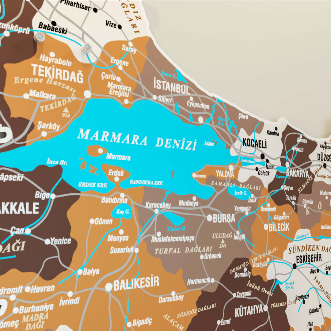 Türkiye Metal üzeri Renkli Baskı (Soil)