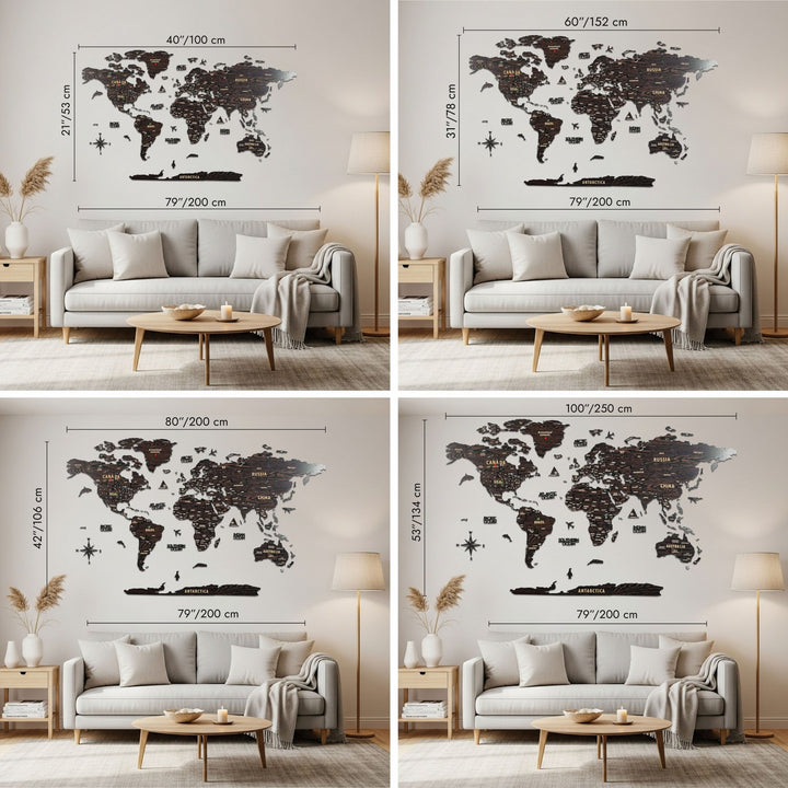 betul ahsap dunya haritasinin boyutlarinin duvar olculeri ve gorunumleri colorfullworldstr