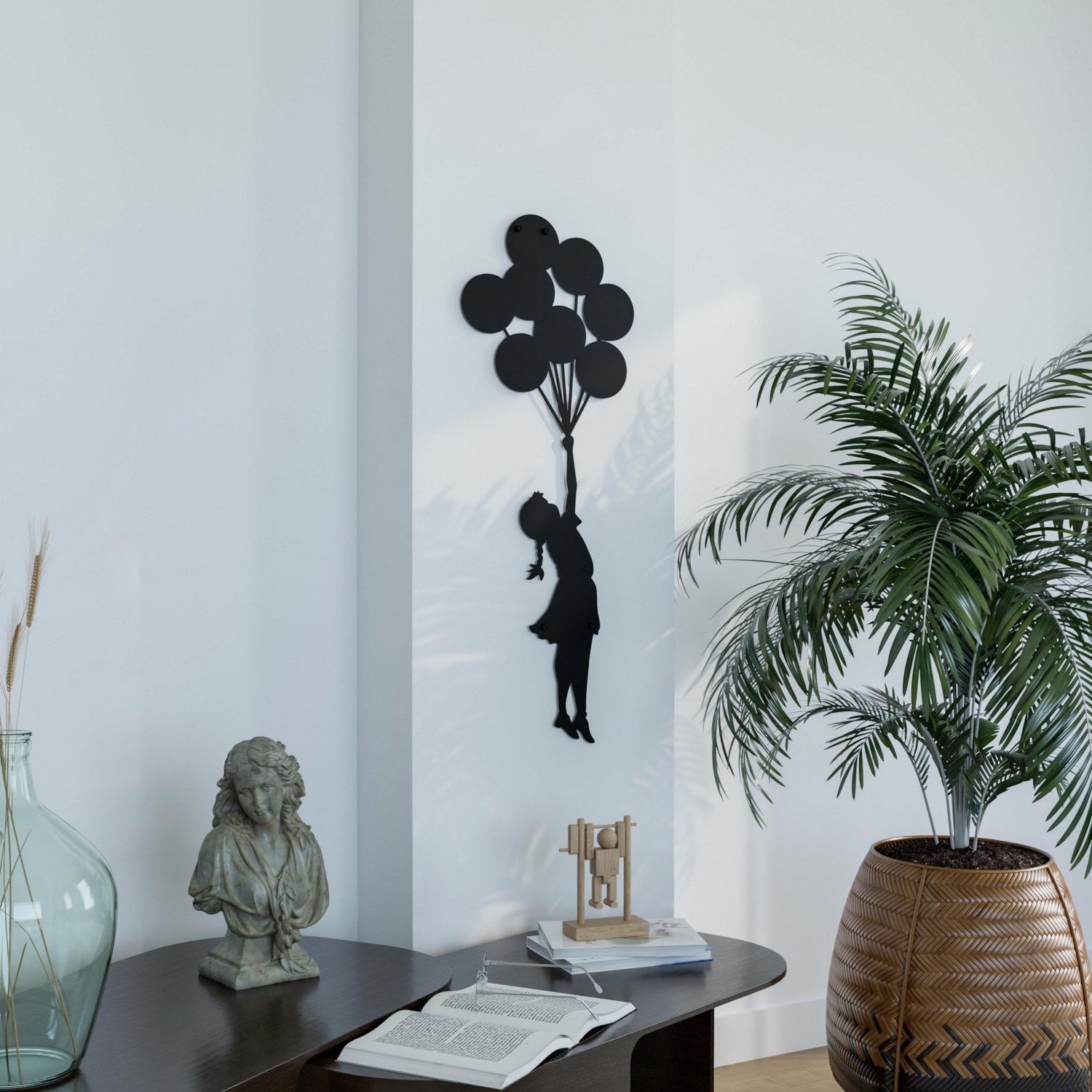 Banksy Balonlu Kız Metal Dekor Tablo – ColorfullWorlds