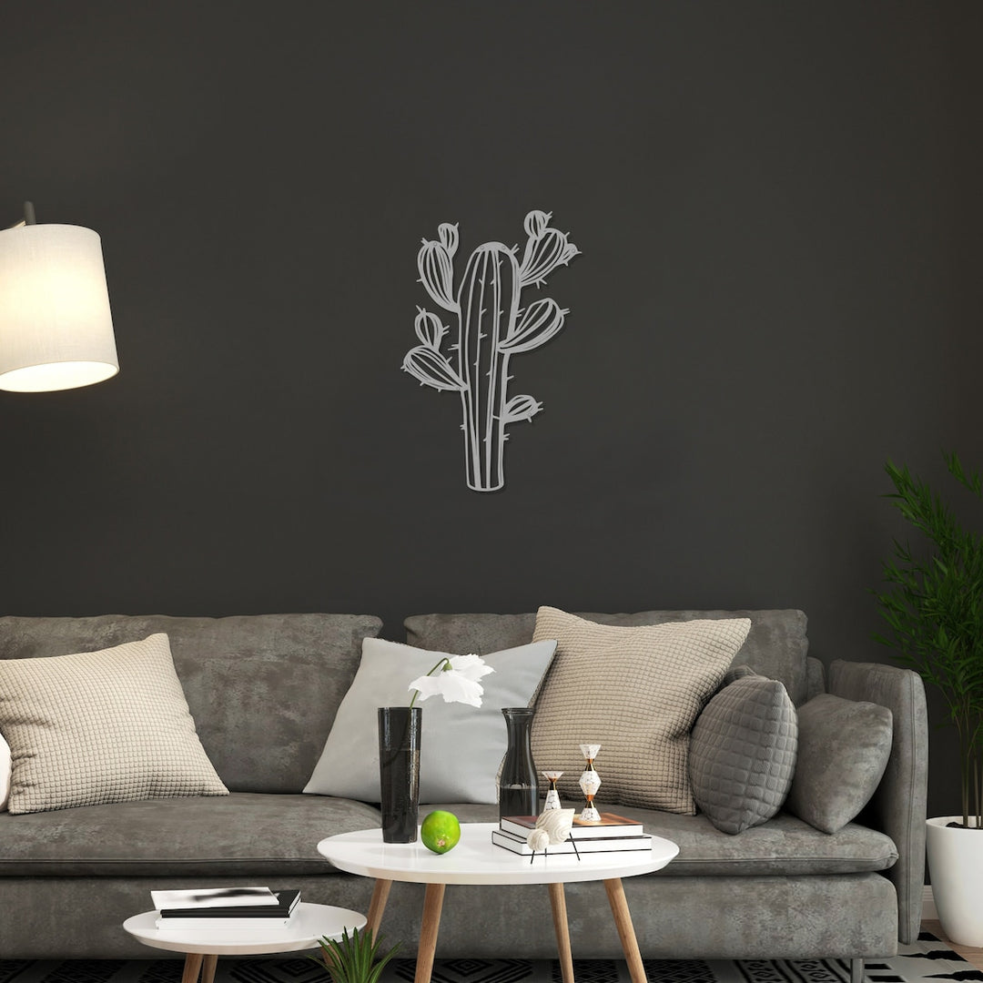 kaktus-metal-duvar-dekoru-oturma-odası-tasarımı