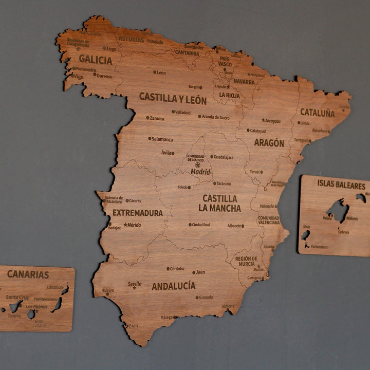 detaylı-eyaletlerin-adları-ile-2d-İspanya-haritası