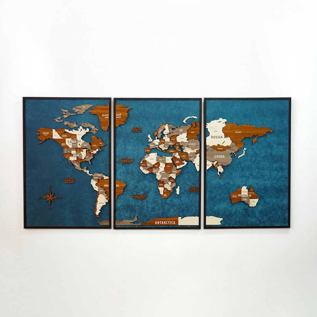 3d-multi-layered-wooden-world-map-in-mixed-colors-displayed-in-office-setting