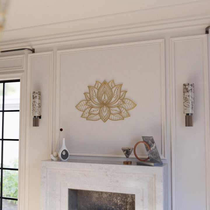 mandala-lotus-altin-metal-duvar-tablosu-parlak-ev-dekorasyon-objesi-islamicwallarttr