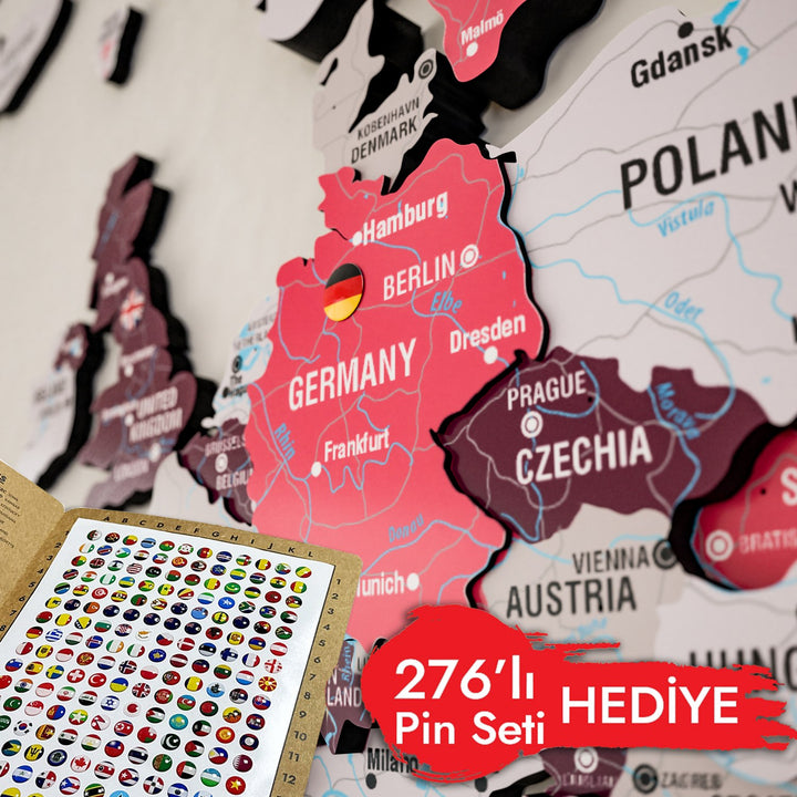 renkli-baskili-3d-ahsap-dunya-haritasi-crimson-pin-seti-hediyeli-colorfullworldstr