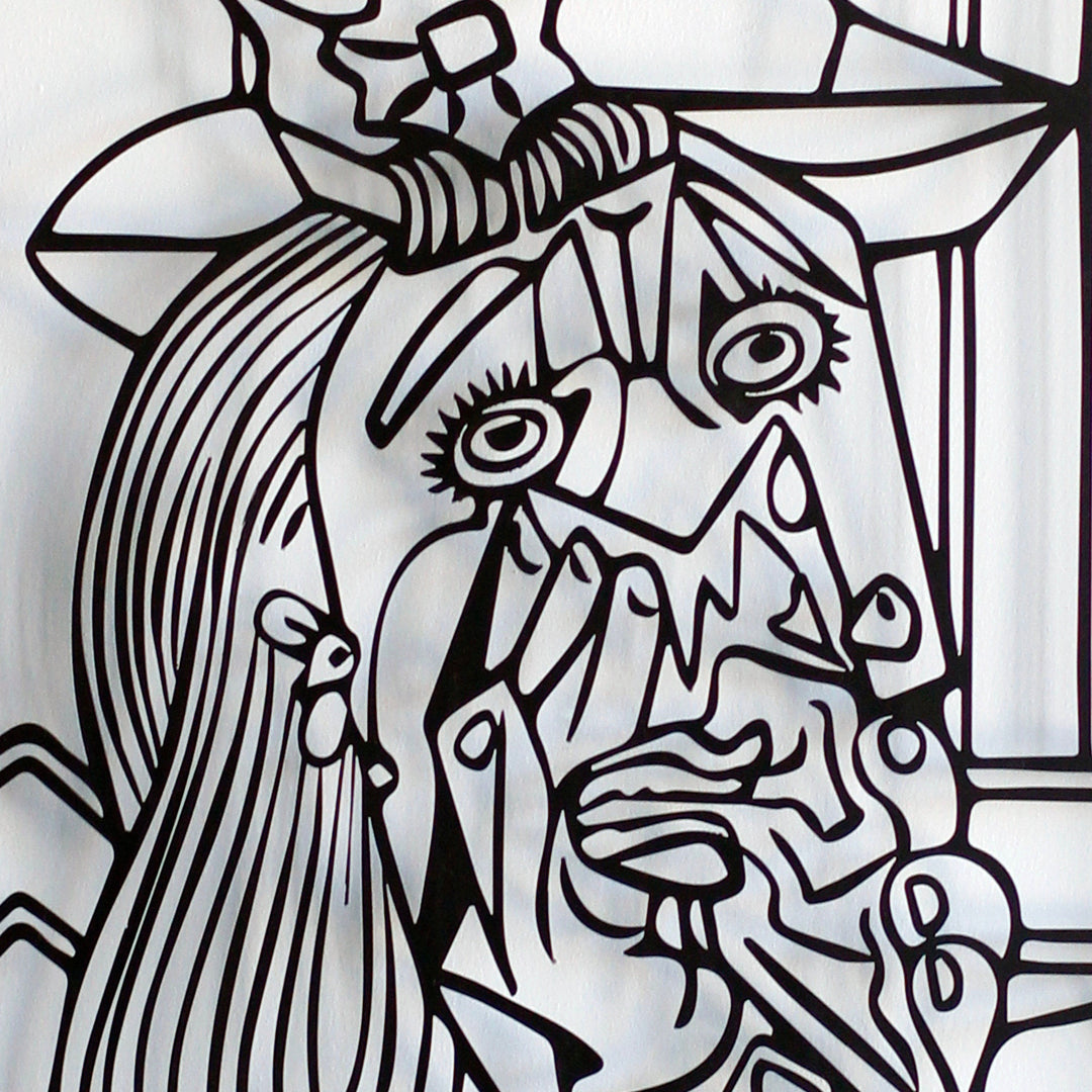 Picasso Ağlayan Kadın Metal Duvar Dekoru